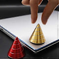 Miniatyrbillede 1 af 5: Bord Fidget Legetøj Roterende Kegle Gyroskop Kontorbord Fidget Legetøj Optisk Illusion Flydende Finger Legetøj, Rosaguld