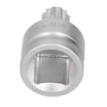 Miniatyrbillede 3 af 5: Impact Spline Bit Top, 3/4in 20mm M18 Spline Spline Bit Top Universal Spline Top Opnå Mere