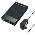 Miniatyrbillede 1 af 5: 3,5 tommer HDD Ekstern Boks HDD 3,5 tommer 2,5 tommer SATA til USB 3.0 6Gbps HDD Kabinet SATA III SSD Case EU Stik