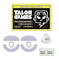 Miniatyrbilde 1 av 5: 2 Sett TALONGAMES Custom Hvite Buet Kant Muse Skøyter Museføtter for Pulsar X2 / X2 Mini Gaming Mus Glider Buet Kant