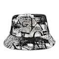 Miniatyrbilde 5 av 5: Tie-dye graffiti stor brem bassenghatt mote fiskehatt enkel trykk bassenghatt tie-dye fiskehatt malt fiskehatt