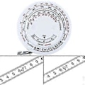 Miniatyrbild 3 av 5: Bmi Anatomisk Kroppsmätare Bmi Med Bmi-kalkylator För Kroppslängd Vikt, Exakt Mätning, Stark Spänning Och Tydlig Utskrift