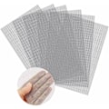 Miniatyrbilde 1 av 5: 6 stk rustfritt ståltrådnett fint nett 1mm & 18 fint nett myggnetting ståltrådduk 20 30CM for hagesikkerhetsvakt-Fei Yu