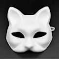 Miniatyrbillede 3 af 4: 10 Stykker Halloween Maskemasker Lavet Af Plastik Til Håndværk Og Maling