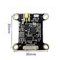 Miniatyrbild 3 av 5: FPV 5.8G 1.6W VTX 48CH 1600mW Stöder SmartAudio 2-6S FPV Audio Video Sändare för FPV Racing RC Drönare