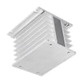 Miniatyrbillede 4 af 4: Trefaset Aluminiumlegering Køleplade SSR Dissipation Solid State Relæ Køleplade