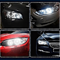 Miniatyrbillede 2 af 5: 2 stk. 10W Chip LED Angel Eyes Marker Ring Lyspære til E39, E59
