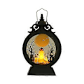 Miniatyrbild 1 av 5: Halloween LED Ljus Ljuslykta Lysande Flamlös Ljuslykta Hängande Ornament För Halloween Heminredning