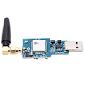 Miniatyrbild 1 av 5: USB till GSM Seriell Port Modul GPRS SIM800C PCB-kort för Röstdataöverföring