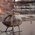 Miniatyrbild 4 av 5: 3.5CH RC Helikopter 6-Axis Gyro Stabiliserad Höjd Hållning Fjärrkontroll Flygplan Hobby Leksaker för Nybörjare