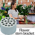 Pikkukuva 3 / 5: 2 KPL Spiraali Ikebana Varsi Pidike, Uudelleenkäytettävä Kukkaverkko Maljakkoon, Spiraali DIY Kimppu Kierrin Kukka-asetelma Pidike, B