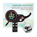 Miniatyrbild 3 av 5: 10-tums Elektrisk Scooter Switch Instrument Display Strålkastar Tillbehör Hipler Controller