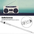 Miniatyrbillede 2 af 4: FM Radiosender Antenne Aluminiumlegering BNC Radioantenne 76108MHz Antenne