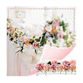Miniatyrbild 2 av 5: Rektangulär Blomsterdekoration för Matbord, Blomvas, Blomsterarrangemang för Matbord