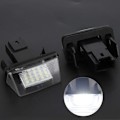 Pikkukuva 3 / 4: 2 kpl vasemman ja oikeanpuoleinen 18 LED-auton rekisterikilven valolamppu C3 2002-2009 / BERLINGO / 306 307 406 5008..
