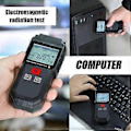 Miniatyrbilde 3 av 4: Bærbar Håndholdt Digital LCD Elektromagnetisk Tester Elektrisk Felt Magnetisk Felt