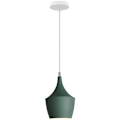 Miniatyrbillede 1 af 4: Moderne Pendellampe Indendørs Hængende Loftlampe Enkel Nordisk Lysekrone Grøn