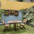 Miniatyrbillede 1 af 4: Rektangulær skygge sejl 2x3 m, Åndbar HDPE skygge klud (185g/㎡), Rektangulær skygge net 3x2 m, Modstandsdygtig 98% UV strålebeskyttelse til terrasse G