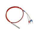 Miniatyrbilde 1 av 5: Temperatursensor PT100 Vanntett Ledning Termisk Motstand Silikon Ledningsbeskyttelseskabel