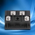 Miniatyrbilde 3 av 4: 1 stk 200A 1600V Høyeffekt Enkelfase Diode Likretter Bro Modul 4 Terminaler