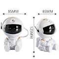 Miniatyrbillede 5 af 5: Astronaut Projektor LED Natlampe Stjerne Projektor Lampe Dekoration Soveværelse Værelse Dekorativ til Børn Gaver A