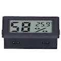 Miniatyrbillede 1 af 4: Digitalt Display Temperaturmåler ABS Miljø Indendørs Termometer til Smart Home FY11001Sort