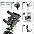 Miniatyrbillede 4 af 5: Dashboard Biltelefonholder 360 Graders Rotation Mobiltelefonstativer