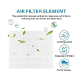 Miniatyrbillede 2 af 5: C545 True Hepa Erstatningsfilter S Til C545 Luftrenser, Erstatter S Filter 1712-0096-00, Hepa Fil