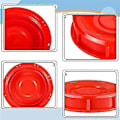 Miniatyrbild 3 av 5: 2 Stycken IBC Tanklock IBC Tanklock Vatten Vätske Förvaring Plastlock Lockadapter Med G