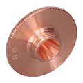 Miniatyrbillede 5 af 5: 0,8 mm Åbning Kobber Svejsedyse Enkeltlags Optisk Fiber Laser Skæredyse 1000Mpa