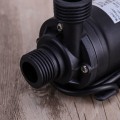 Pikkukuva 2 / 5: DC 12 V upotettava vesipumppu 800l/h 5 m Harja liikkumista varten Aurinkojärjestelmän virtausvesijärjestelmä Allas Suihkulähde