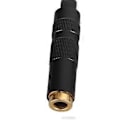 Miniatyrbilde 5 av 5: 4,4 mm til 2,5 mm lydkabel Profesjonell hun til hann hodetelefonadapterkabel for lydavspillere med 2,5 mm nced-porter, kjølig grå
