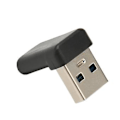 Pikkukuva 5 / 5: Oikeakulmainen USB C - USB A -sovitin 10 Gbps Plug and Play USB A 3.0 uros - USB C 3.1 naaras -sovitin PC-kannettavalle