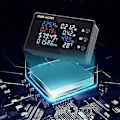 Miniatyrbild 4 av 5: Digital Display Ström Voltmeter 50-300v Ac Wattmeter Multifunktionell Elektrisk Mätare Effektdetektor