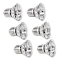 Miniatyrbillede 1 af 5: 6 Pakke Varmepærer 50w UVA UVB Lamper Til Krybdyr, Skildpadder, Slanger
