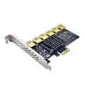 Miniatyrbillede 3 af 5: Add On PCI-Express Riser Card PCI-E 1X til 6 Eksterne 16X USB3.0 PCI-e Adapter