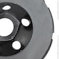 Miniatyrbillede 3 af 4: Diamantslibeskive Slibeskive Lav Vibrationssæt Kit Sort til Sten Beton Diameter 125mm