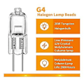 Pikkukuva 2 / 5: 40kpl G4 12v 20w Halogeenilamppu G4 12v Polttimo Sisäänrakennettu Helmilamppu Halogeenipolttimo 20w 12v Halogeeni