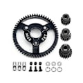 Miniatyrbillede 1 af 5: Stål 0,8m 32p Gear Med Pinion Gear Til Slash 2wd Vxl Bandit Stampede Drag Slash, 58t