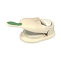 Miniatyrbillede 1 af 5: Dumpling Maker Maskine Dumpling Form Maker Presning Dumpling Dej Form Dumpling Fremstillingsværktøj, beige