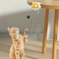 Miniatyrbild 4 av 5: Elektrisk Hängande Kattbollsleksak Träningsleksak för Kattungar Interaktiva Kattbollsleksaker Automatisk Kattleksak för Självlek och Träning