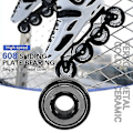 Miniatyrbillede 5 af 5: 16 stk. Keramiske 608 Ings 8x22x7mm Abec-11 Skating Inline R