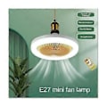 Miniatyrbilde 2 av 5: Takvifte med Lys 30w Fjernkontroll Innendørs Led Lys Stille Soverom Kjøkken Dekor Lampe Vifter L