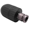 Miniatyrbillede 5 af 5: 2-13mm 1/2-20unf Med 1/2 Chuck Adapter Selv-låsende Nøglefri Elektrisk Borepatron Til Slagnøgle