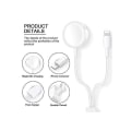 Miniatyrbillede 2 af 5: Ur Watch-oplader, Opgraderet 2-i-1 Lynkabel Med Iphone, Ipad Og Air Pod, Hurtig Iphone Watch-oplader 3,3ft Magnetisk Opladningskabel, Wirel