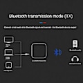 Pikkukuva 5 / 5: Spdif Tooth 5.2 O 3,5 mm Aux Optinen Langaton Vastaanotin Lähetin Adapteri TV:lle Autoon