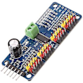 Miniatyrbild 4 av 5: 2st Pca9685 16 Kanal 12 Bit Pwm Servomotor Drivrutin I2c Iic Modul