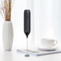 Miniatyrbillede 2 af 5: Bærbar Elektrisk Mælkeskummer USB Genopladelig Mini Skumfremstiller Drikkeblander Piskeris til Kaffe Latte Matcha