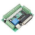Miniatyrbillede 3 af 5: Stepper Interface Board 5 Akse Usb Interface Breakout Board Cnc Breakout Board Til Cnc Steppe