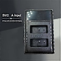 Miniatyrbilde 4 av 5: LP-E17 LCD Dobbel Batterilader for 77D 200D 250D M3 M6 750D 760D 800D 850D 8000D 9000D X8I Kamera